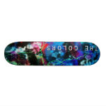 Les couleurs skateboard customisable