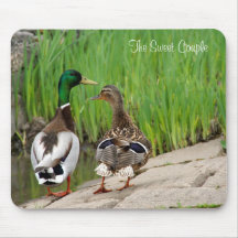 Les couples doux tapis de souris