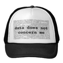 les données ne me concernent pas casquette de camionneur