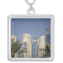 Les EAU, Dubaï. Tours de résidence de plage de Jum Pendentifs