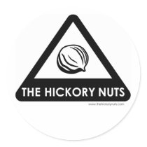 Les écrous d'hickory autocollants