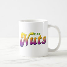 Les écrous mangent mug à café