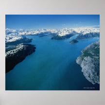 Les Etats-Unis, Alaska, parc national de baie de g Poster