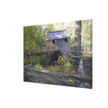 Les Etats-Unis - Le Tennessee. Moulin de câble dan Toiles Tendues Sur Châssis
