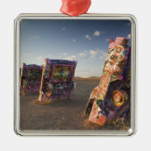 Les Etats-Unis, le TEXAS, région de Panhandle, Ama Décoration De Noël