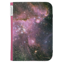 Les étoiles de jeunes avec le rose allument la cai coques kindle