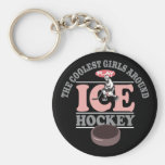 Les filles les plus fraîches autour du hockey sur  porte-clé