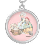 Les filles néerlandaises basculent le berceau pendentifs