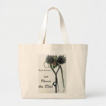 Les Fleur du Mal - Baudelaire Sacs Fourre-tout
