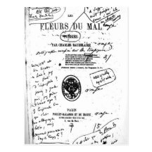 Les Fleurs du Mal 2 - Baudelaire Wens Kaart