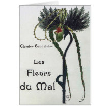 Les Fleurs du Mal - Baudelaire Wenskaarten