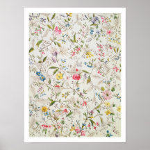 Les fleurs sauvages conçoivent pour le matériel en posters