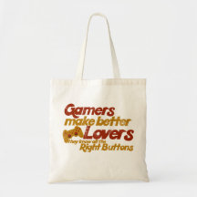 Les Gamers font de meilleurs amants Sacs En Toile