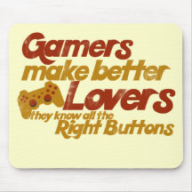 Les Gamers font de meilleurs amants Tapis De Souris