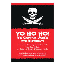 Les garçons piratent l'invitation orientée de fête
