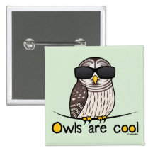Les hiboux sont frais ! badges