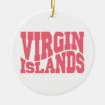 Les Îles Vierges Ornement De Noël