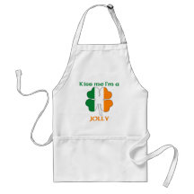 Les Irlandais personnalisés m'embrassent que je su Tablier