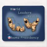Les leaders mondiaux réagissent (Obama) Tapis De Souris
