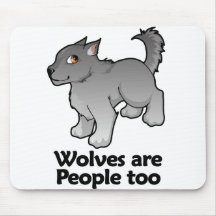 Les loups sont les gens aussi tapis de souris