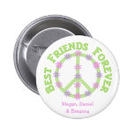 Les meilleurs amis personnalisés se boutonnent pou badge