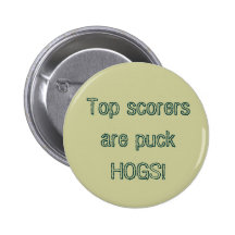 Les meilleurs buteurs sont des PORCS de galet ! Badge Avec Épingle