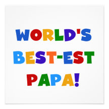 Les meilleurs T-shirts et cadeaux du papa du monde Bristols Personnalisés