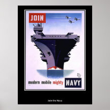Les militaires embarquent des emblèmes d'avions poster