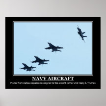 Les militaires embarquent des emblèmes d'avions poster