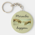 Les miracles se produisent - keychain porte-clé