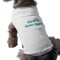 Les mondes plus grands : Blanc de manteau de chiot vêtements pour animaux domestiques