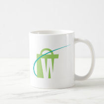 Les mondes plus grands : Tasse blanche de "W" tasses