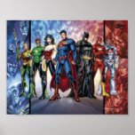 Les nouveaux 52 - ligue de justice #1 posters