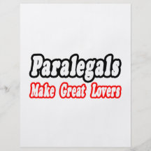Les paralégaux font de grands amants prospectus avec motif