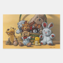 les peluches autocollants