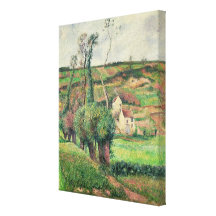 Les pentes de chou, Pontoise, 1882 Toiles Tendues