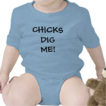 LES POUSSINS ME CREUSENT ! BODY POUR BÉBÉ