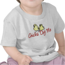 les poussins me creusent pièce en t t-shirt