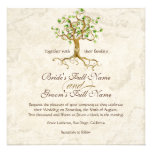 Les racines d'arbre de remous Antiqued le mariage  Faire-part