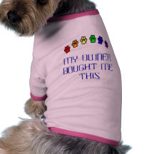les rainbow_paws, MON PROPRIÉTAIRE M'ONT ACHETÉ CE Tee-shirt Pour Chien