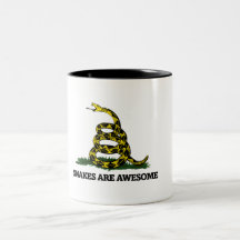 Les serpents sont impressionnants tasses à café