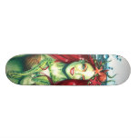Les sirènes aiment un baiser de sirènes skateboards customisés