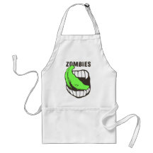 Les zombis réprimandent et dactylographient tabliers