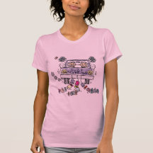 Lesbien épousant juste le T-shirt marié