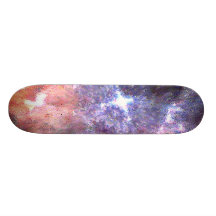 l'espace colore la planche à roulettes