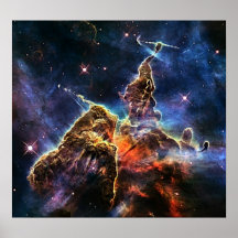 L'espace de nébuleuses de Carina Affiches