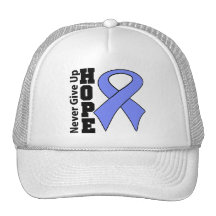 L'espoir de cancer de l'intestin n'abandonnent jam casquettes