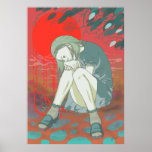L'été me fait le croquis de mise au point posters