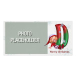 Lettre D de Photocard-Monogramme Photocartes Personnalisées