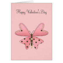 Leuk als Insect · Roze & Bruine Vlinder Kaarten